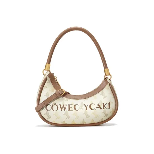 COWEC YCAKI Клатчи Golden AUTUMN Кофе Желтый Женские