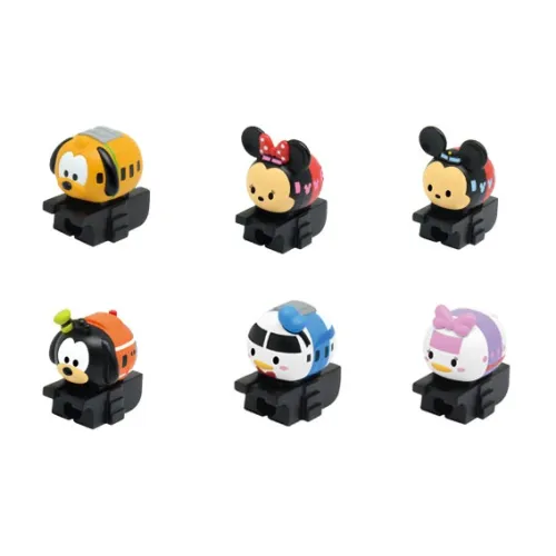 LIOH TOY Disney Tsum Хвост платья Зарядка Шнур Украшение Мягкая игрушка Счастливый Рисунок Целая коробка 6 шт