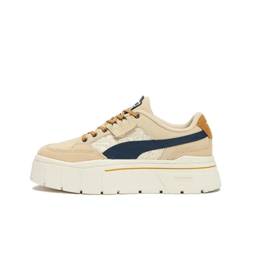 PUMA MAYZE STACK IL Wns Low Кроссовки для скейтбординга Женские Светло-коричневые