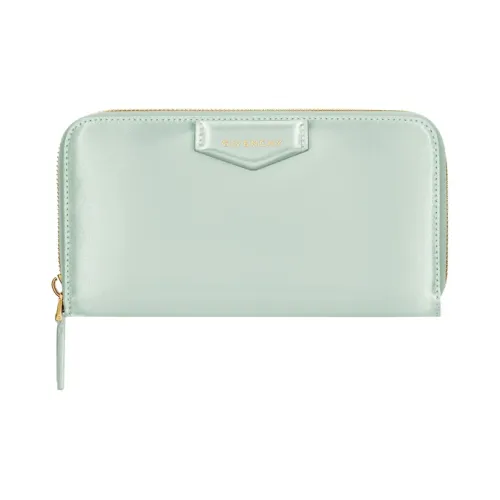 Givenchy Antigona Кошелек из коровьей кожи женский светло-зеленый