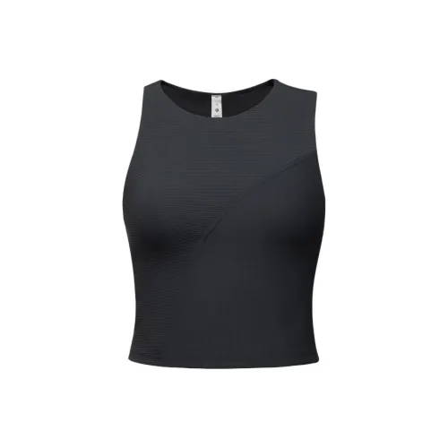 lululemon Черные Женские Майки для Йоги