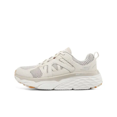 Skechers MAX CUSHIONING ELITE Низкий Топ Повседневные Беговые Кроссовки Женские Белые