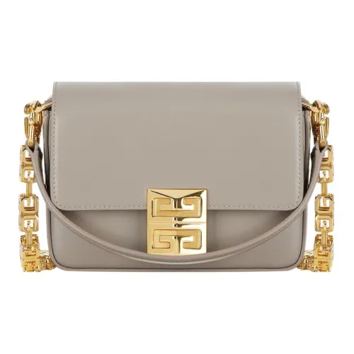 GIVENCHY 4G Коровья кожа Сумка через плечо Маленькая Женская Серый