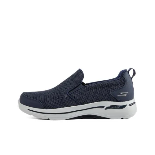 Skechers Go Walk Arch Fit Низкий Топ Casual Мужской Синий