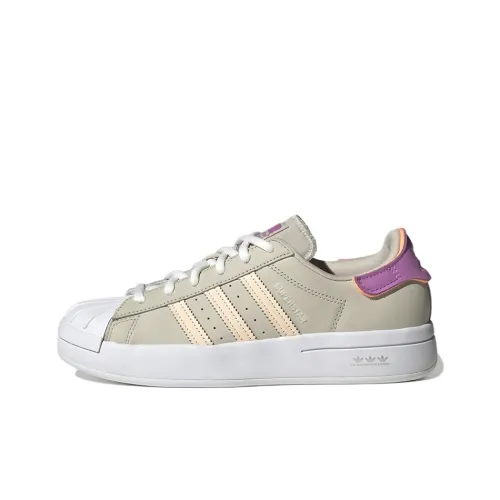 Adidas Originals SUPERSTAR Ayoon Low Топ Скейтборд Кроссовки Женские Серый Розовый