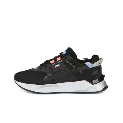 PUMA Mirage Sport Tech Fandom EVOLUTION LOW Топ Повседневная обувь Унисекс Черный белый