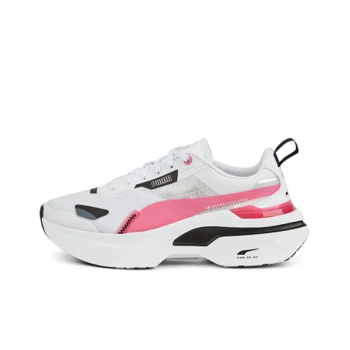 PUMA Kosmo Rider Low Топ Повседневная обувь Женская Белая Черная Розовая