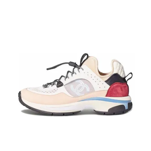 CHANEL Амортизация Износостойкий Низкий Топ Повседневная Обувь Женская Белая Серо-фиолетовая