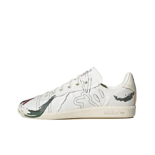 Adidas Originals BW Army Аbrasion Resistant Низкие Кроссовки для Скейтбординга Унисекс Белые