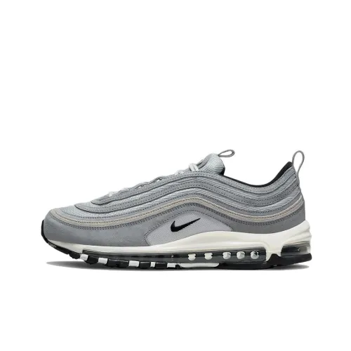 Nike Air Max 97 Low Топ Повседневные Беговые Кроссовки Мужские Серебряные
