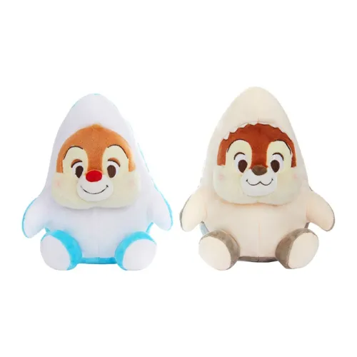 Disney Characters 2022 Summer Mickey Pool Party Collection Куклы Чип и Дейл Плюшевая кукла 18 см Высокий Shanghai Disney