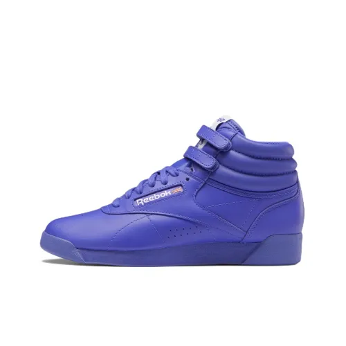 Reebok Freestyle Hi High Топ Скейтборд Кроссовки Женские Фиолетовые