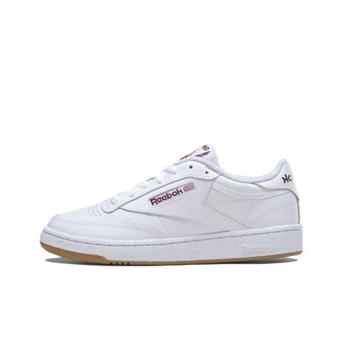 REEBOK Club C Series 85 Low Топ Скейтборд Кроссовки Белый Красный