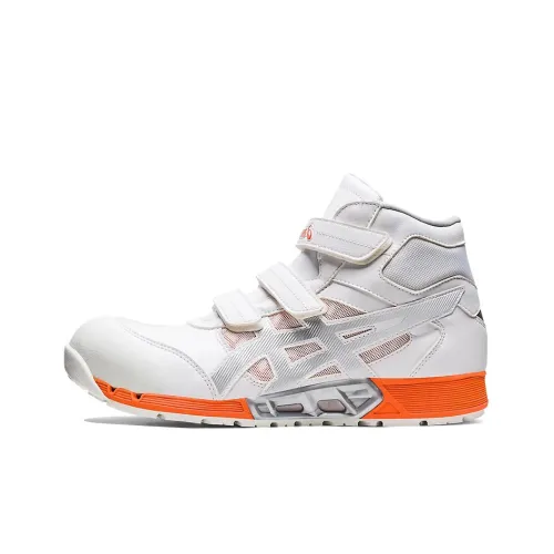 Asics Winjob CP308 AC High Топ Повседневная обувь Мужская Белый Серый 3E Ширина