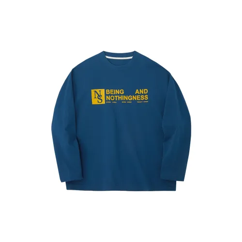 NANS STUDIO Длинный рукав Т-рубашка Мужская