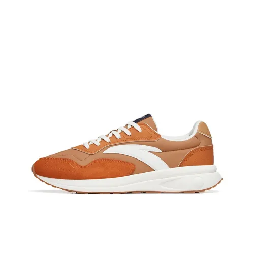 ANTA Heritage 3,0 противоскользящий устойчивый к истиранию низкий топ спортивная повседневная обувь для мужчин коричневый