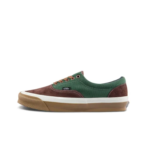 Vans Era OG LX Износостойкий и Легкий Низкий Топ Скейтборд Кроссовки Unisex Зеленый Коричневый