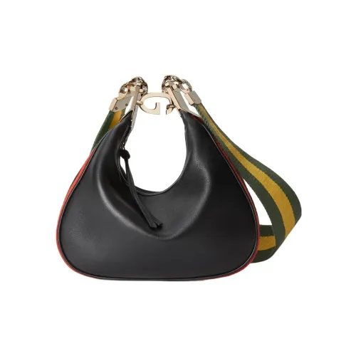 GUCCI Attache Кожа Сумка через плечо Сумка на плечо Женская Черная
