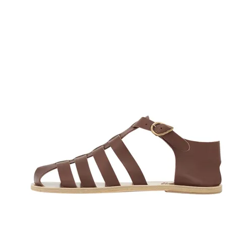 ANCIENT GREEK SANDALS Homer Стильные Сандалии Мужские Каштановые