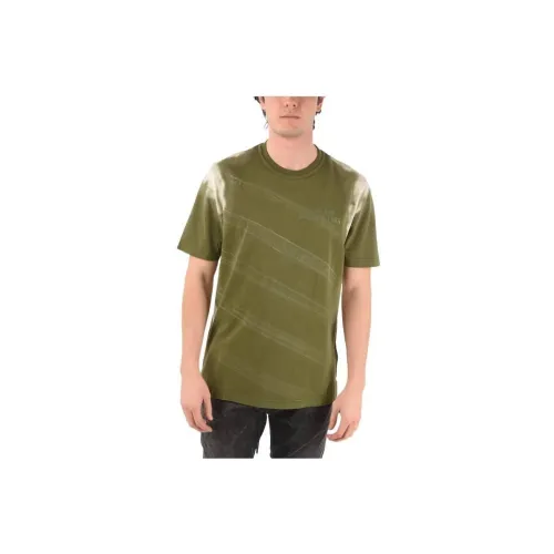 DIESEL Зеленые Мужские T-рубашки