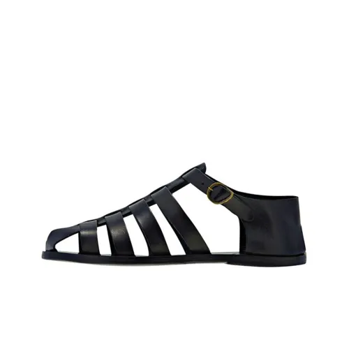 ANCIENT GREEK SANDALS Homer Стильные Сандалии Мужские Черные