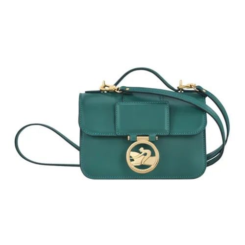 LONGCHAMP Телячья кожа Сумка Сумка через плечо Сумка через плечо Экстра Маленькая Женская Кипарисово-зеленая