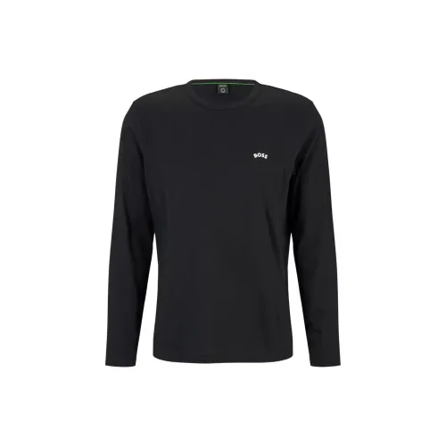 Hugo Boss Мужские Черные Рубашки