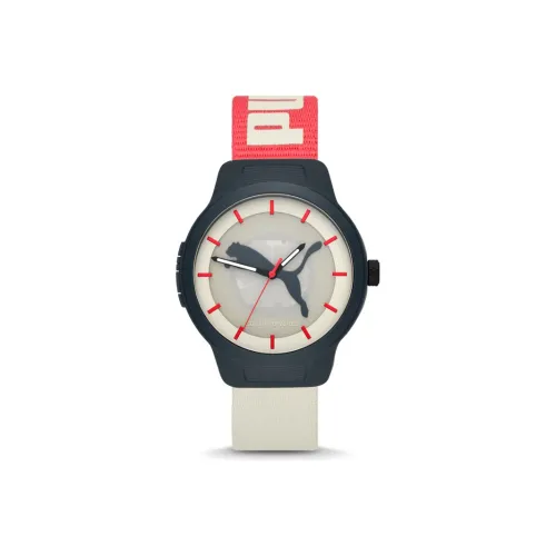 PUMA Кварцевый механизм Мужские часы 43 мм Бежевый