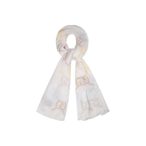 GUCCI Кашемировые вязаные шарфы Женские