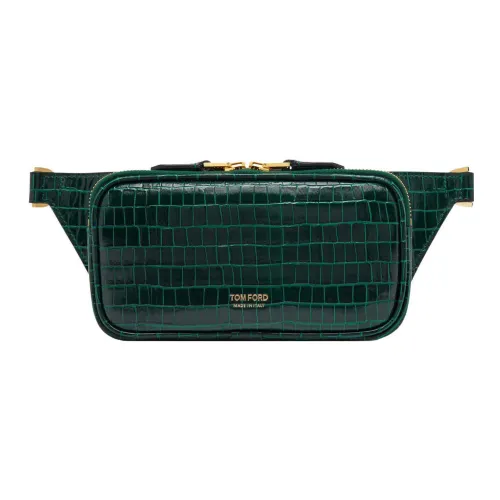 TF Кожа Бананка Маленький Мужской Темно-зеленый