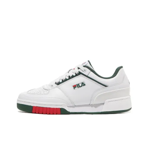 FILA Targa OG 1988 Low Топ Скейтборд Кроссовки Женские Белые Зеленые Корейский стиль