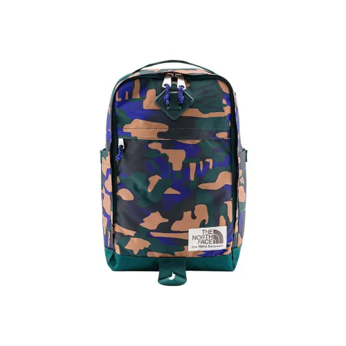 The North Face 16L Outdoor Backpack Nylon Fabric Green Unisex The North Face 16L Outdoor Рюкзак Нейлоновая ткань Зеленый Унисекс