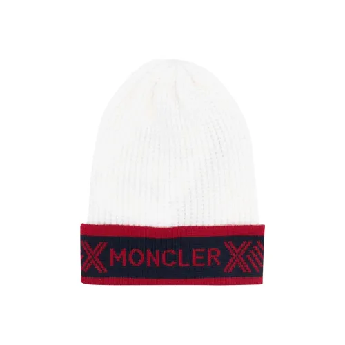 Moncler Шерстяные Шапки Белый Унисекс