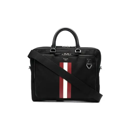 BALLY с Телячьей Кожей Доска для ноутбука Сумка на одно плечо Мужская Черная