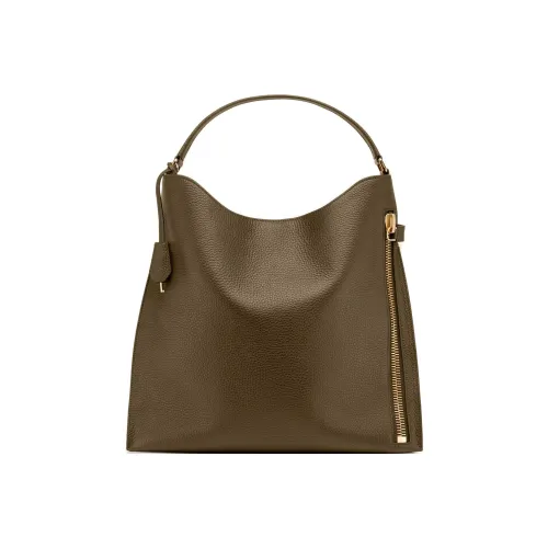 TF Alix GRAIN LEATHER Хобо Сумка Сумка через плечо Женская Яшма