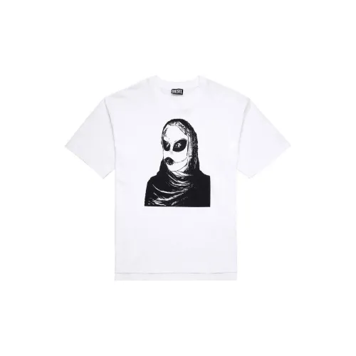 DIESEL Белая Мужская T-Рубашка