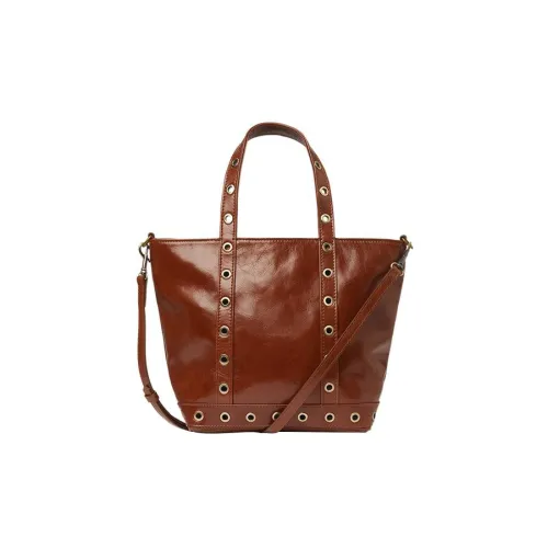 Vanessa Bruno Коровья кожа Тоут Сумка Сумка для покупок Сумка Маленькая Женская Коричневая