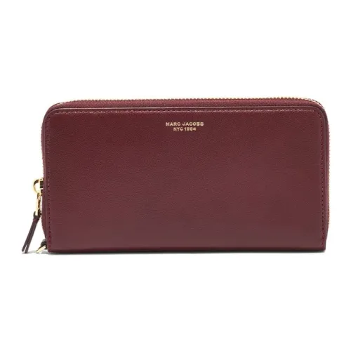 MARC JACOBS Кошелек из козьей кожи женский синий