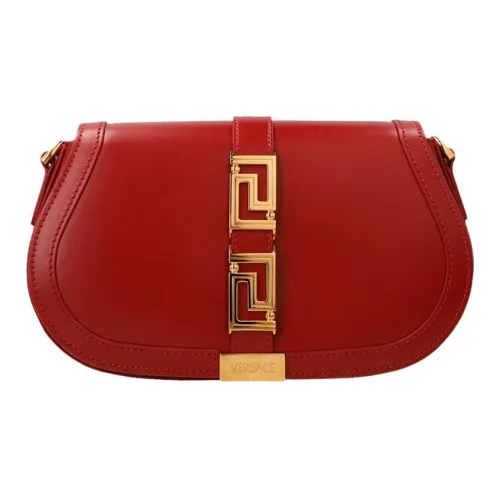 FANSIZHE Greca Goddess Коровья кожа Портативная Сумка через плечо Сумка на плечо Женская Красная