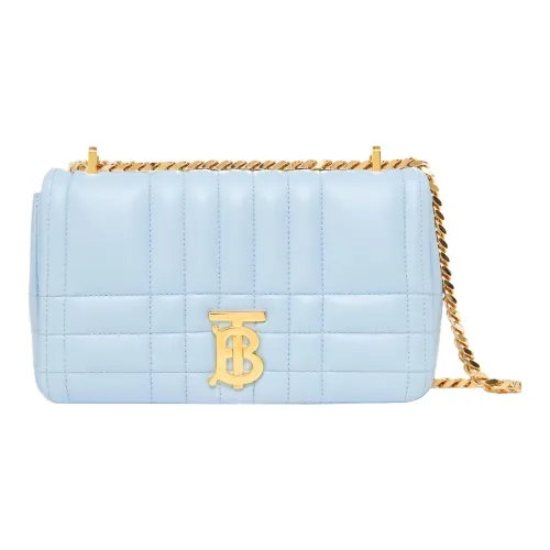 Burberry Lola Сумка из овечьей кожи сумка через плечо маленькая сумка на плечо женская светло-синяя
