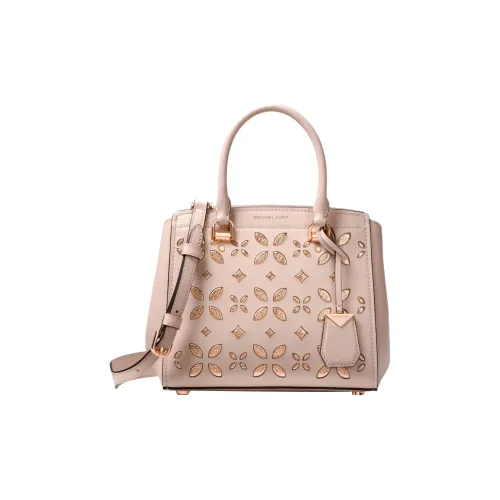 MICHAEL KORS Benning Овчина с коровьей кожей Сумка через плечо Сумка среднего размера Женская Розовая