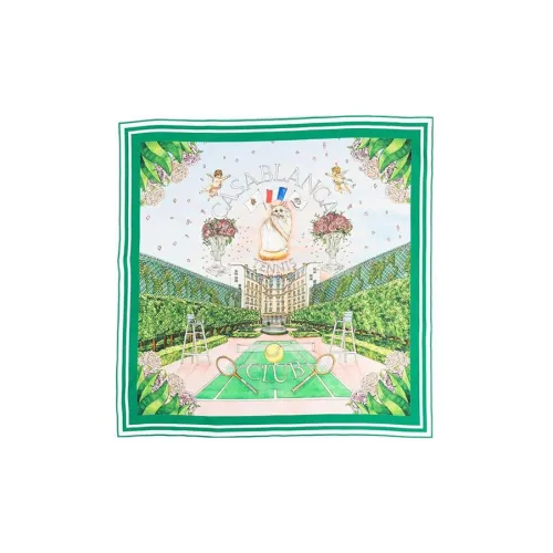 CASABLANCA Шелковые шарфы для женщин