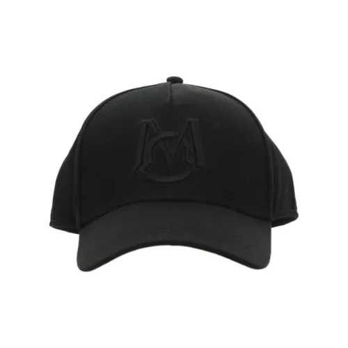 Moncler Хлопок Бейсболка Черная Унисекс