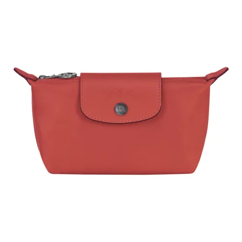 LONGCHAMP Le Pliage Cuir Овчина Пельмени Клатч Женский Красный Терракотовый