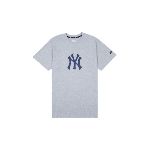 New Era SS22 T-Shirt Унисекс Серый