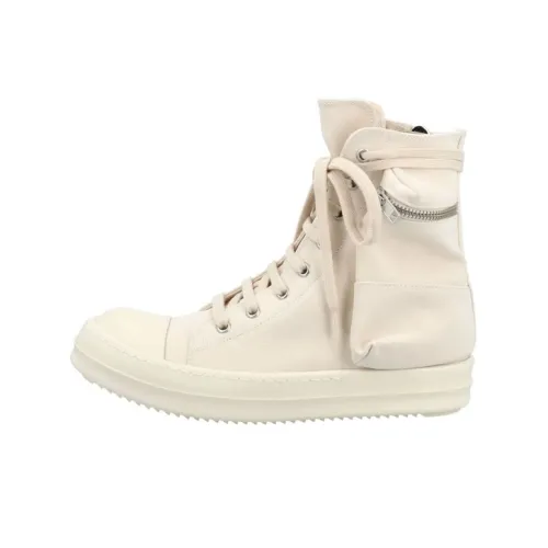Rick Owens DRKSHDW Высокие кроссовки для скейтбординга Женские Белые