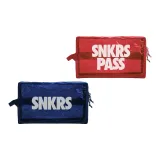 Темно-синий, синий + красный кроссовочный мешок для хранения