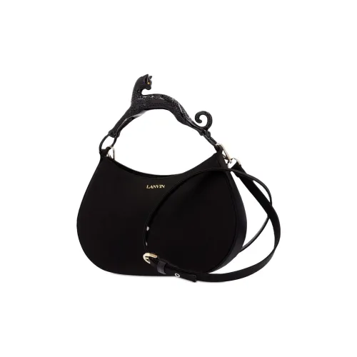 Lanvin Сумка из коровьей кожи женская черная