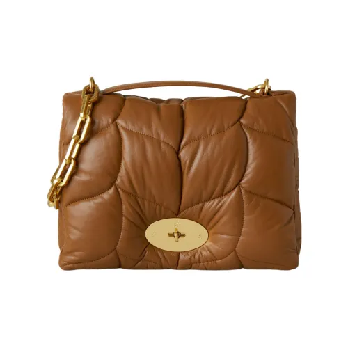 Mulberry Напп-Кожа Сумка через плечо Сумка через плечо Сумка Обычная Женская Коричневая