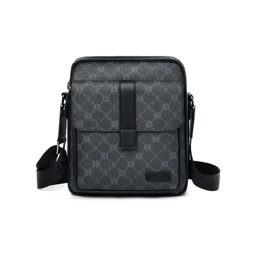 GOLF PVC Сумка через плечо Большая Мужская Серый и Черный